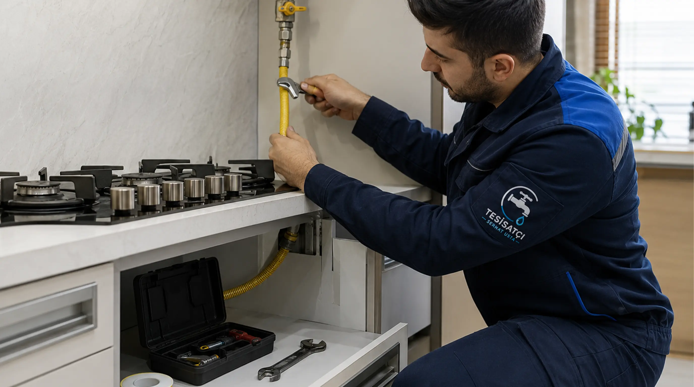 Sultanbeyli Ocak Gaz Hortumu Montajı